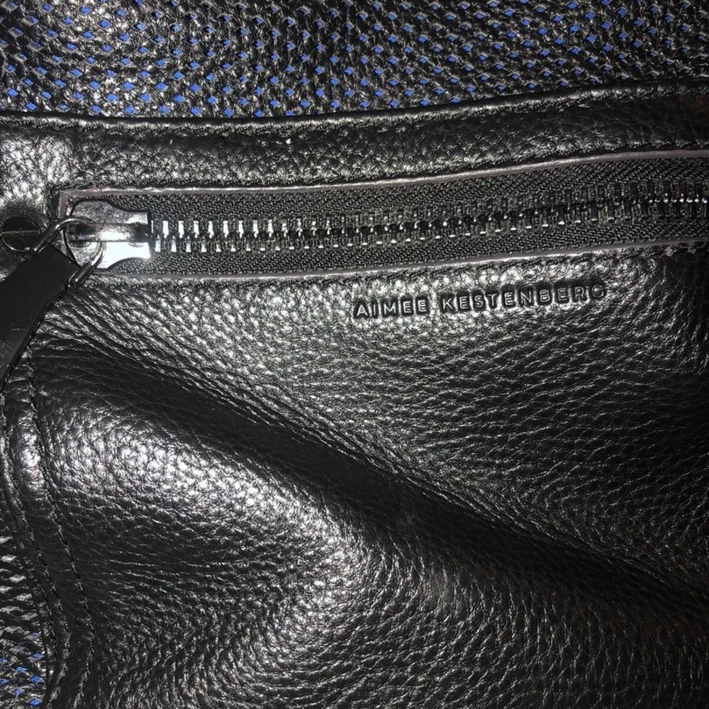 Aimee Kestenberg All For Love , Leather Shoulder  black bag